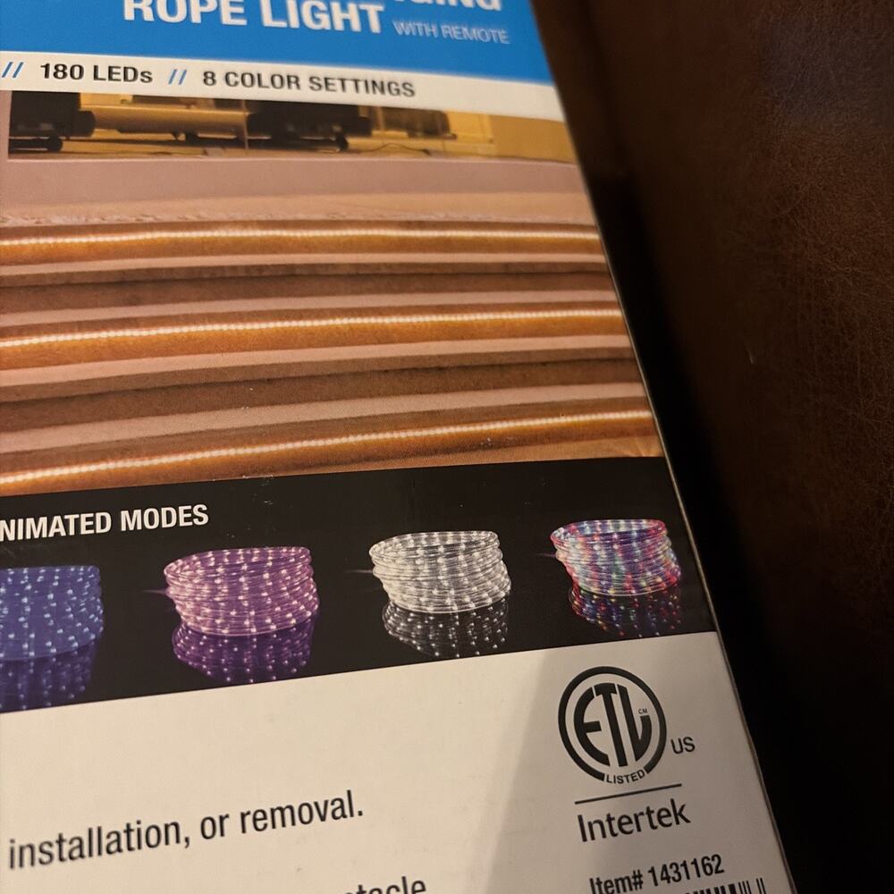 FG-03603 120V LED Color Changing 18ft Rope Light with Remote Control - Picture 10 of 12